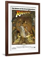 RAIDERS OF THE LOST ARK [1981], directed by STEVEN SPIELBERG.-null-Framed Photographic Print