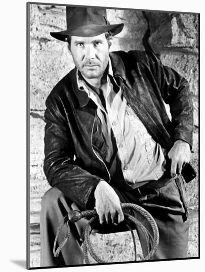 Raiders of the Lost Ark, Harrison Ford, 1981-null-Mounted Photo