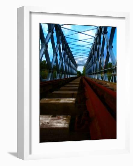 Rail Bridge-Nathan Wright-Framed Photographic Print