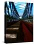 Rail Bridge-Nathan Wright-Stretched Canvas