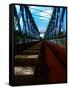 Rail Bridge-Nathan Wright-Framed Stretched Canvas