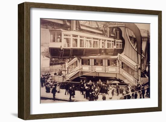 Rail, Germany, Wuppertal-null-Framed Photographic Print