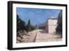 Rail Station, Châteauneuf, 2012-Lincoln Seligman-Framed Giclee Print