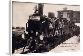 Rail Strike, Berlin 1910-null-Framed Photographic Print