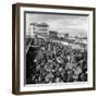 Rail Trucks Loaded with Coal Leaving Lynemouth Colliery, Northumberland, 1963-Michael Walters-Framed Photographic Print