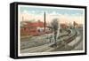 Rail Yards, Philadelphia, Pennsylvania-null-Framed Stretched Canvas