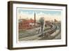 Rail Yards, Philadelphia, Pennsylvania-null-Framed Art Print