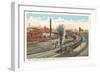 Rail Yards, Philadelphia, Pennsylvania-null-Framed Art Print