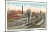 Rail Yards, Philadelphia, Pennsylvania-null-Mounted Art Print