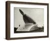 Rail Zeppelin Locomotive-null-Framed Photographic Print