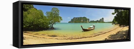 Railay East Bay, Rai Leh (Railay), Andaman Coast, Krabi Province, Thailand, Southeast Asia, Asia-Jochen Schlenker-Framed Stretched Canvas
