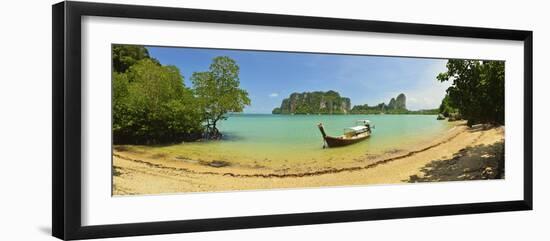 Railay East Bay, Rai Leh (Railay), Andaman Coast, Krabi Province, Thailand, Southeast Asia, Asia-Jochen Schlenker-Framed Photographic Print
