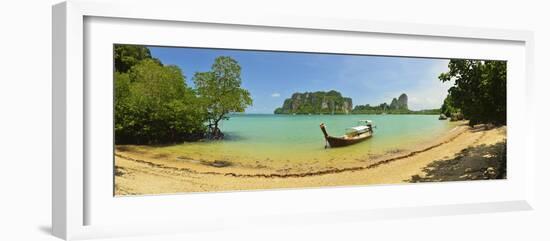 Railay East Bay, Rai Leh (Railay), Andaman Coast, Krabi Province, Thailand, Southeast Asia, Asia-Jochen Schlenker-Framed Photographic Print