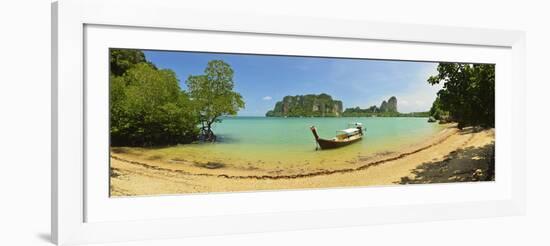 Railay East Bay, Rai Leh (Railay), Andaman Coast, Krabi Province, Thailand, Southeast Asia, Asia-Jochen Schlenker-Framed Photographic Print