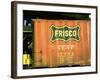 Railroad Box Car Showing the Logo of the Frisco Railroad-Walker Evans-Framed Photographic Print