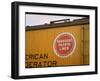 Railroad Box Car Showing the Logo of the Missouri Pacific Railroad-null-Framed Photographic Print