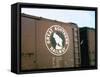 Railroad Box Car W. the Logo of the Great Northern Railway-null-Framed Stretched Canvas