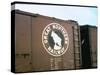 Railroad Box Car W. the Logo of the Great Northern Railway-null-Stretched Canvas