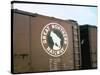 Railroad Box Car W. the Logo of the Great Northern Railway-null-Stretched Canvas