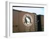 Railroad Box Car W. the Logo of the Great Northern Railway-null-Framed Photographic Print