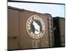 Railroad Box Car W. the Logo of the Great Northern Railway-null-Mounted Photographic Print