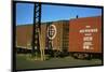 Railroad Box Cars with the Logos of the Atlantic Coast Line and Milwaukee Road Railroads-Walker Evans-Mounted Photographic Print