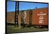 Railroad Box Cars with the Logos of the Atlantic Coast Line and Milwaukee Road Railroads-Walker Evans-Mounted Photographic Print