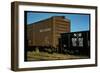 Railroad Box Cars-Walker Evans-Framed Photographic Print