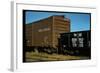 Railroad Box Cars-Walker Evans-Framed Photographic Print