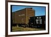 Railroad Box Cars-Walker Evans-Framed Photographic Print