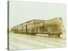 Railroad Boxcar, Chicago-Milwaukee-St. Paul Line, Circa 1920s-Marvin Boland-Stretched Canvas