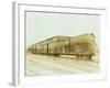 Railroad Boxcar, Chicago-Milwaukee-St. Paul Line, Circa 1920s-Marvin Boland-Framed Giclee Print