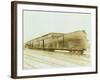 Railroad Boxcar, Chicago-Milwaukee-St. Paul Line, Circa 1920s-Marvin Boland-Framed Giclee Print