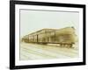 Railroad Boxcar, Chicago-Milwaukee-St. Paul Line, Circa 1920s-Marvin Boland-Framed Giclee Print