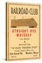 Railroad Club Straight Rye Whiskey-null-Stretched Canvas