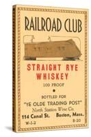 Railroad Club Straight Rye Whiskey-null-Stretched Canvas