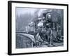 Railroad Construction Crew, 1886-null-Framed Photographic Print