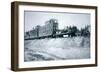 Railroad Construction Crews, 1887 (B/W Photo)-American Photographer-Framed Giclee Print