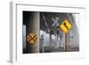 Railroad Crossing-David Winston-Framed Giclee Print