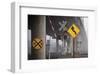 Railroad Crossing-David Lorenz Winston-Framed Art Print