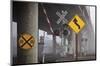 Railroad Crossing-David Lorenz Winston-Mounted Art Print