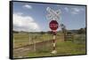 Railroad Crossing-null-Framed Stretched Canvas