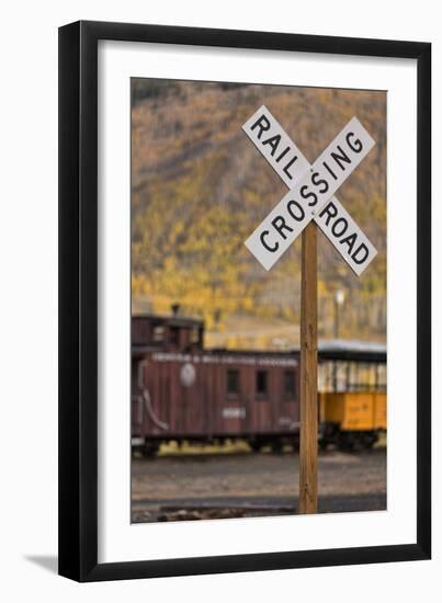 Railroad Crossing-Kathy Mahan-Framed Premium Photographic Print