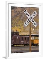 Railroad Crossing-Kathy Mahan-Framed Photographic Print