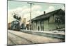 Railroad Depot, Sullivan, Missouri-null-Mounted Premium Giclee Print