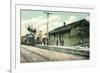 Railroad Depot, Sullivan, Missouri-null-Framed Art Print