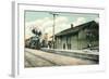 Railroad Depot, Sullivan, Missouri-null-Framed Art Print