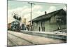 Railroad Depot, Sullivan, Missouri-null-Mounted Art Print