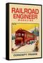 Railroad Engineer Magazine: Concept Trains-null-Framed Stretched Canvas