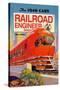 Railroad Engineer Magazine: the 1940 Cars-null-Stretched Canvas